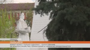Кому? Кому? Только одному! – голосование за благоустройство территорий в Саранске продолжается