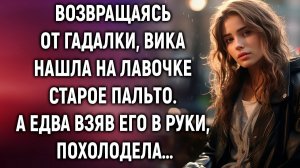 Возвращаясь от гадалки, Вика нашла на лавочке старое пальто. А едва…