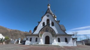 Свято-Успенский мужской монастырь, город Красноярск апрель 2026г.