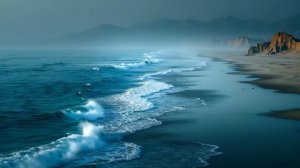 Focus Music For Coding - Ocean Waves For Concentration ~ Deep Work Music Study Session