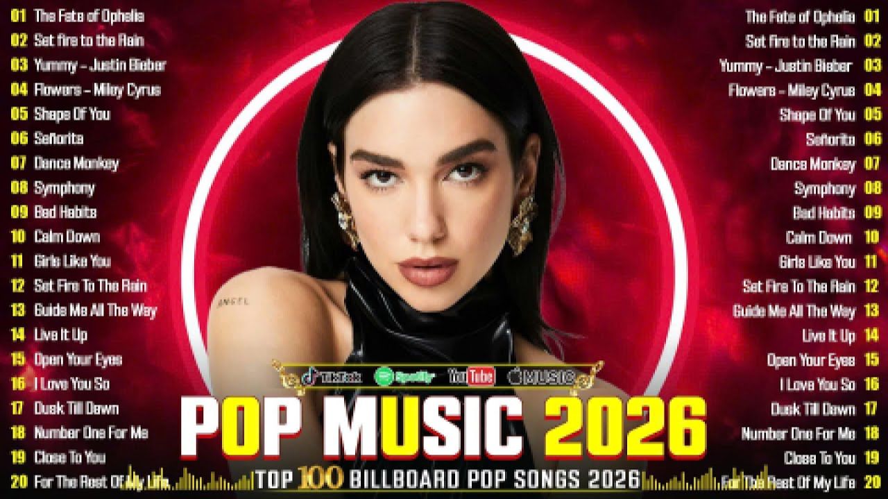 Лучшие Хиты SPOTIFY 2026 на RUTUBE Taylor Swift, Rihanna, Adele, Dua Lipa The Weeknd, Ariana Grande