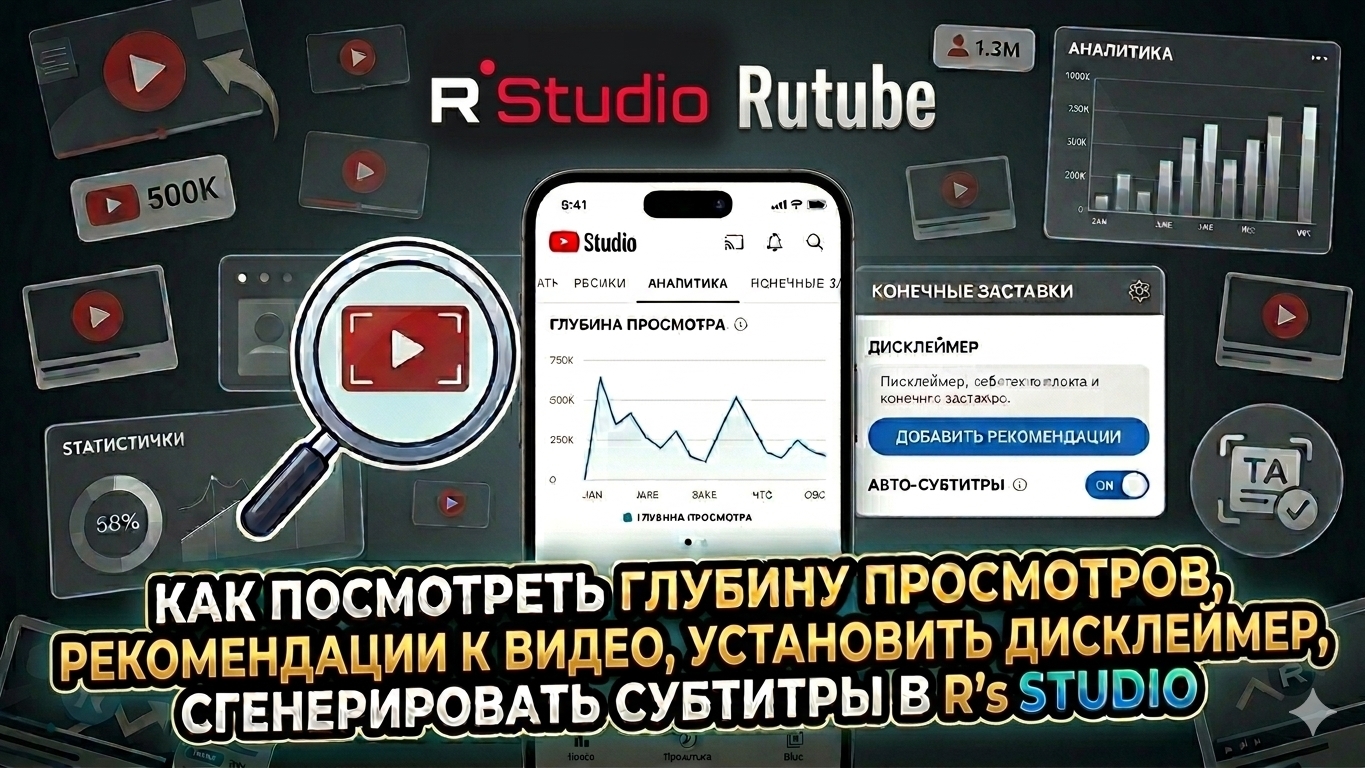 Заработок на Рутуб аналитика и монетизация