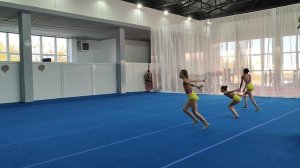 ТР 1 юношеский, Унанян - Клепикова - Алпатова, КСШОР, Комбинированное упражнение