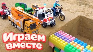 ИГРАЕМ ВМЕСТЕ В ИГРУШКИ МАШИНКИ ИЗ МУЛЬТИКА ТАЧКИ 2!🏁 ИГРУШЕЧНЫЙ МОЛНИЯ МАККУИН И ДРУЗЬЯ №2
