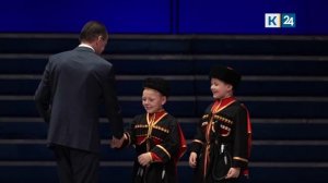 Бастрыкин и Кондратьев наградили победителей конкурса детской казачьей песни