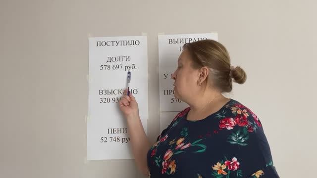 Отчет про сбор задолженностей и претензионно-исковую работу