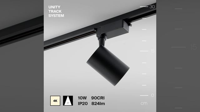 Светильник Maytoni Unity Vuoro TR003-1-10W4K-M-B смотреть онлайн
