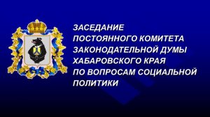 Заседание постоянного комитета Думы по вопросам социальной политики 06.05.2026