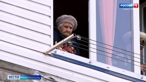В Севастополе состоялись персональные парады для двух женщин-ветеранов ВОВ