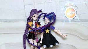 БУМАЖНЫЕ КУКЛЫ K-POP ОХОТНИЦЫ НА ДЕМОНОВ И ЛИЛИ ЛАВБРЕЙДС (МАШИНА ВРЕМЕНИ!)