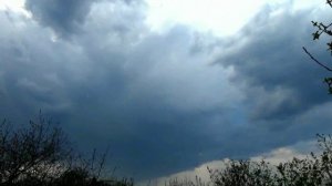 Развитие кучевых облаков и первая гроза над городом Вязники 06.05.2026