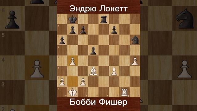 Бобби Фишер vs. Эндрю М. Локетт-младший (1964) — Победа в сеансе в Новом Орлеане