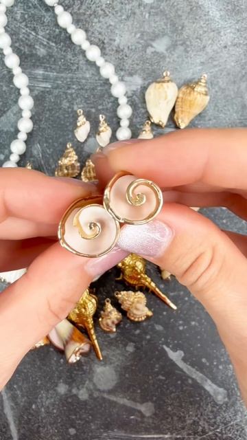 🐚 Подвески-ракушки и жемчуг для рукоделия: купить в Greenbird.ru
