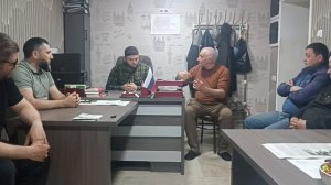 Обрашение имама села к жителям  с участием депутататов и главы МО СП сельсовет Стальский