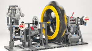 Создание идеальной станции для испытания тормозов LEGO