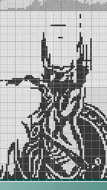 Персей - (Perseus) [★★★★★] 70х110 чёрно-белый японский кроссворд #pixelart