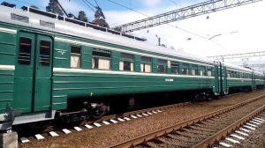 Отправление ЭР2К - 901 «Юность» от станции Лебяжье.