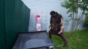 Я Построил СЕКРЕТНЫЕ КОМНАТЫ на УЛИЦЕ ! НАС НИКОГДА НЕ НАЙДУТ !