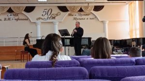 К.М.Вебер Концертино исп. А.Пашков кларнет, Кнара Агасарян ф-но