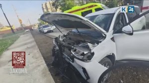 Водитель иномарки погиб, вылетев с дороги в центре Краснодара