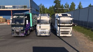 Euro Truck Simulator 2 Конвой со стримером на YouTube leonxzet  13