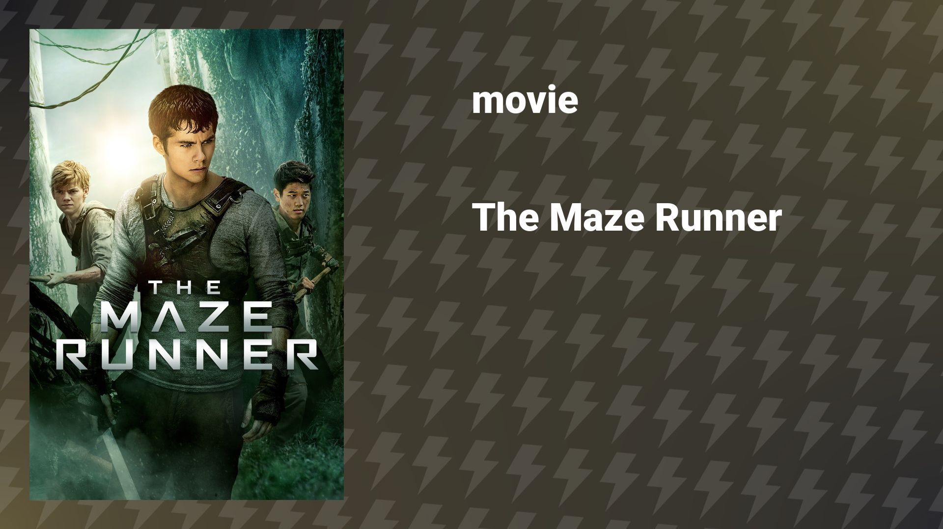 The Maze Runner (movie, 2014) смотреть онлайн