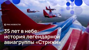 35 лет в небе: история легендарной авиагруппы «Стрижи»