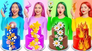 Девушка Огня, Девушка Воды, Девушка Воздуха и Девушка Земли # Пранк-войны с четырьмя предметами