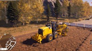 Construction Simulator(123)ПОДЪЕЗДНАЯ ДОРОГА1