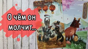 ‼️О ЧЁМ вам он НИКОГДА не СКАЖЕТ  ⁉️🌹❤️🔥🩷🌷‼️тароокс