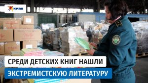 В Санкт-Петербурге таможенники нашли экстремистскую литературу среди детских книг