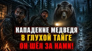 НАПАДЕНИЕ МЕДВЕДЯ В ГЛУХОЙ ТАЙГЕ: Он Шёл За Нами Вдвоём: Медведь и То, Что Внутри. Таежные Истории
