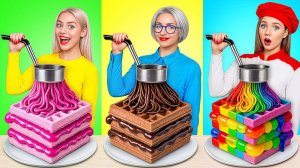 Я против моей бабушки в соревновании по кошерному коктейлю Edible Battle Super Hyper DO