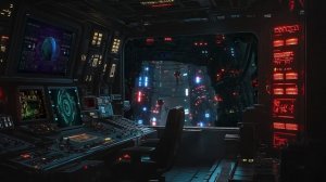 Alone in the Neon Outpost 🌆： Futuristic Cyberpunk Ambience 🔊 ｜ Dark Sci-Fi Soundscapes