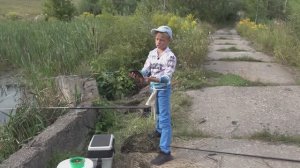 «КЛЁВОЕ ДЕТСТВО» Карась на болоте и наглая лиса. Егор Гришин