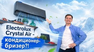 Кондиционер с притоком воздуха с улицы. Кондиционер-бризер. Electrolux Crystal Air.