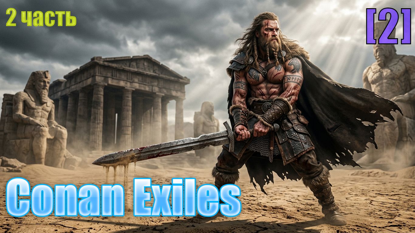 [2]Conan Exiles / Полное прохождение / 2 часть