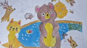 Продолжаем рисовать наш рисунок