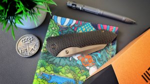 ДЛЯ ПИЖОНОВ! We knife High-Fin XL складной нож