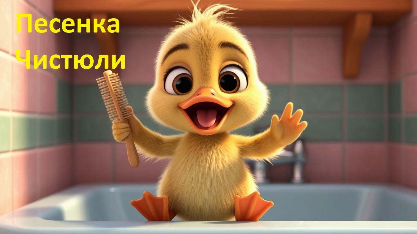 Водичка-водичка — весёлая песенка чистюли для малышей