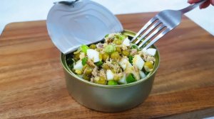 Уж очень вкусный и простой салат за 5 минут! Готовлю и зимой, и летом