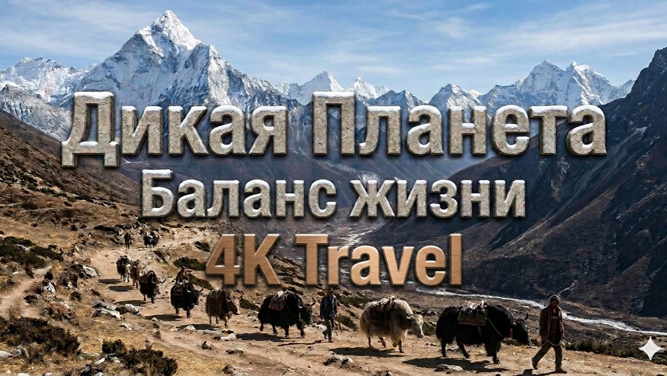 ДИКАЯ ПЛАНЕТА 4K | Баланс жизни. Эпизод 1 | Документальный фильм. Дикая природа.