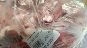 Купили продукты и форель