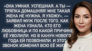 Истории из жизни|Она умная,успешная,а ты-тряпка домашняя!|Аудио рассказы|Жизненные истории