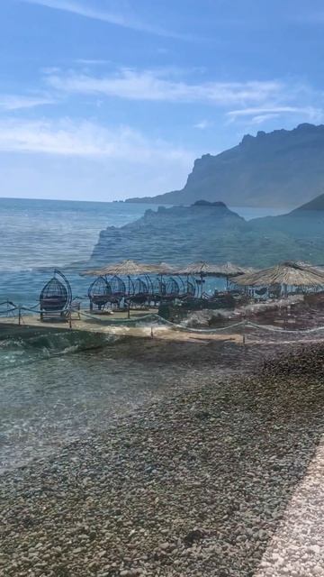Пляж в пос. Коктебель⛱️