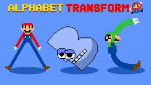 🔤🍄 Азбука из Марио 2 ТРАНСФОРМ! Мягкие Игрушки 🔤 🍄🔤