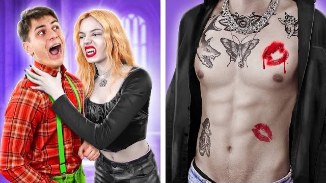 🧛♂️ Этот ВАМПИР просто кринж! 🐺 Жесткий РАЗНОС в школе оборотней на глазах у краша! 🔥 смотреть онлайн