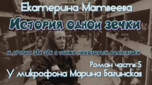 По вашим просьбам Екатерина Матвеева _История одной зечки_ Роман 5часть У микрофона Марина Багинская
