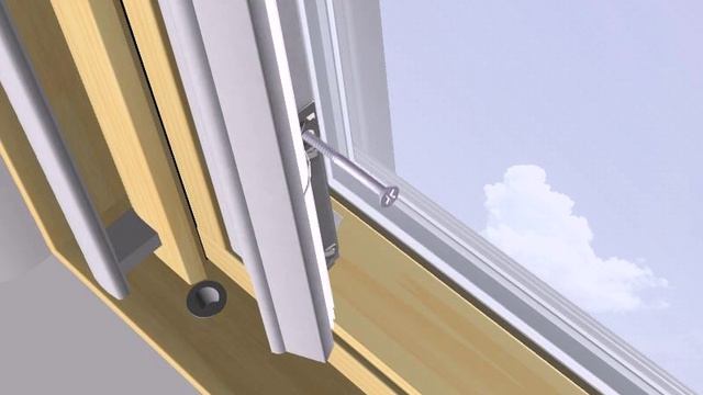 Монтаж жалюзи CONTRIO на окно VELUX. Инструкция