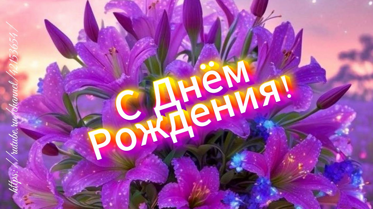 С Днём Рождения! Песня поздравление для женщины